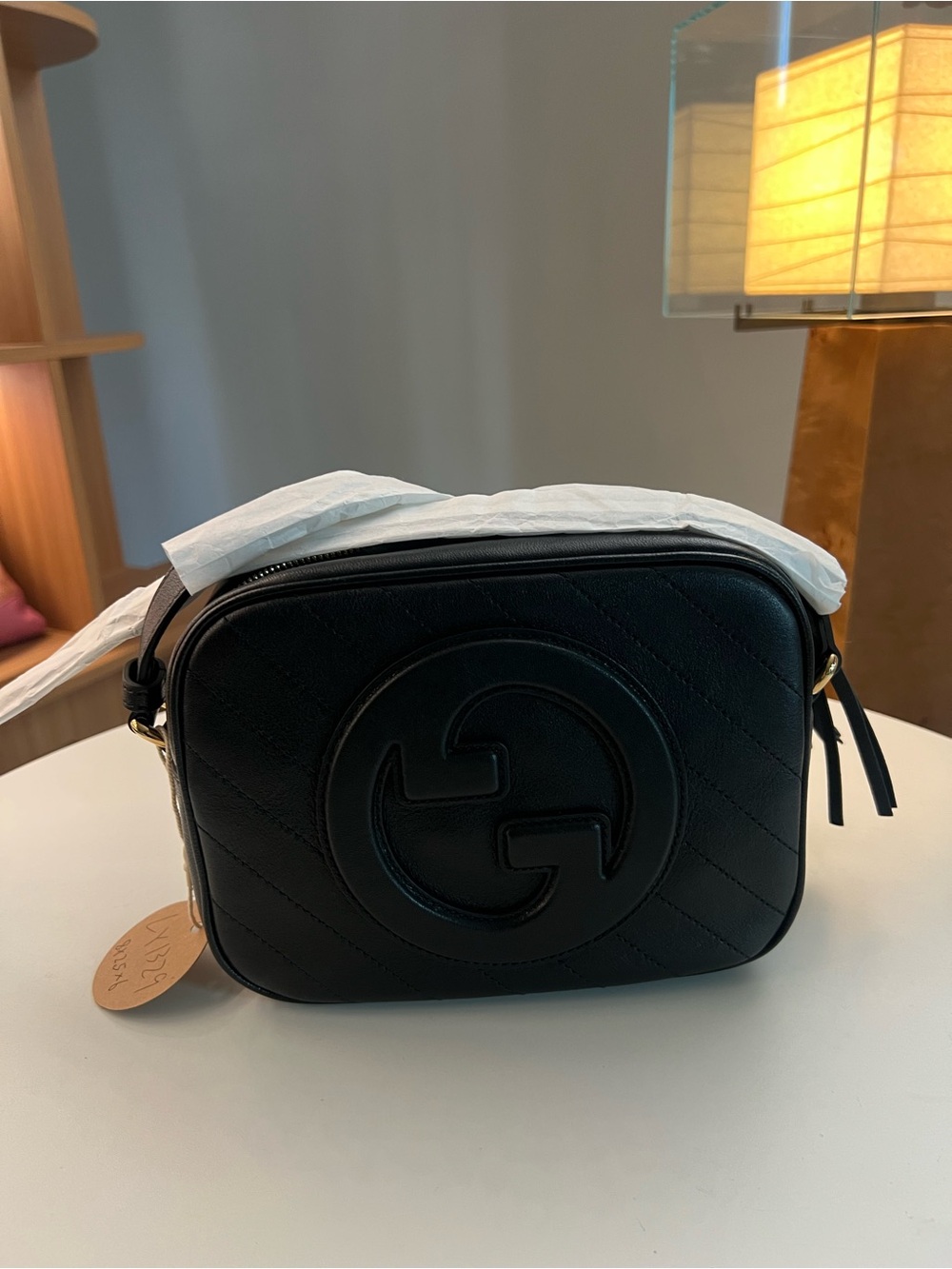 #56 Gucci Camera Bag Black